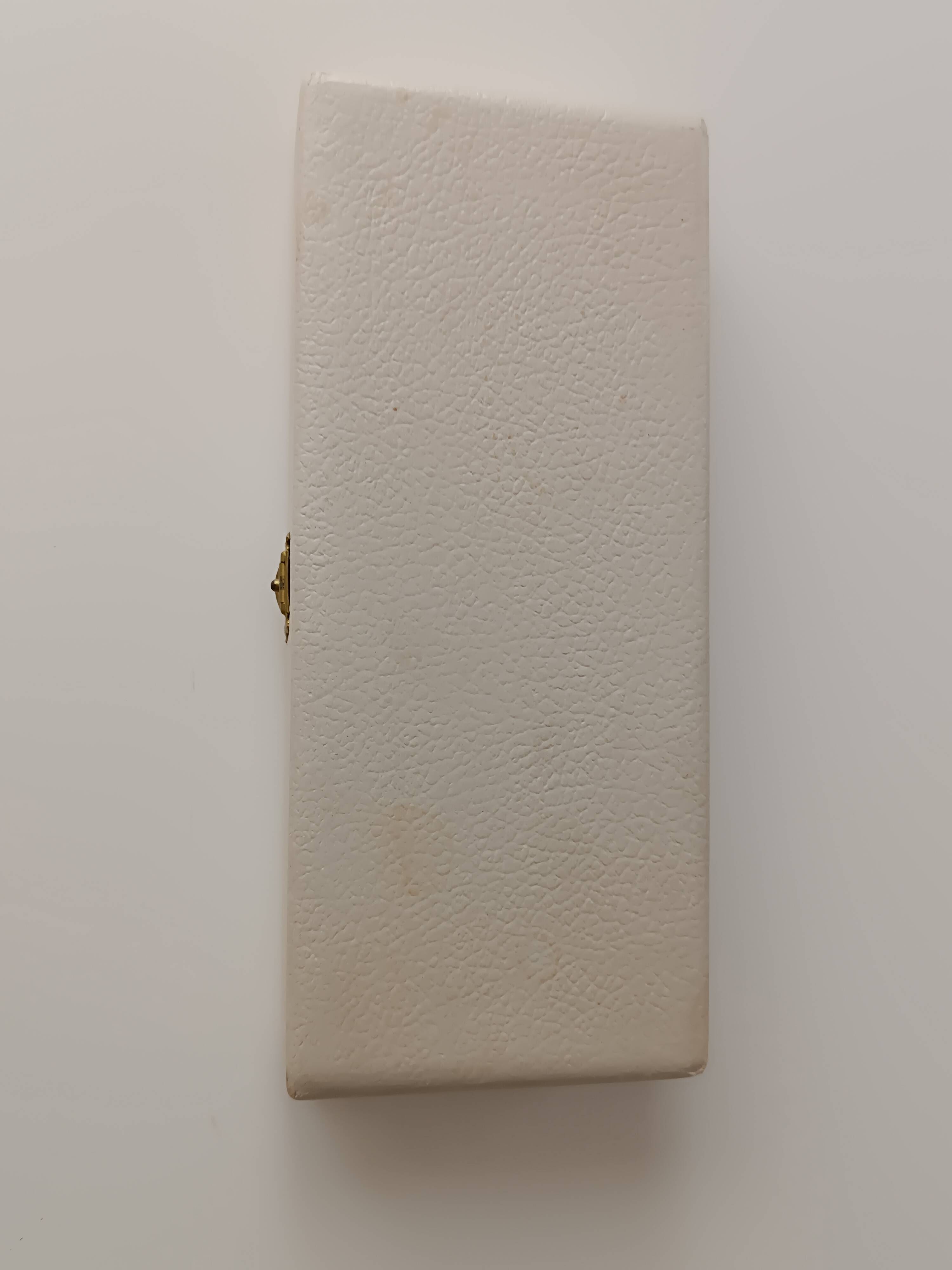 Christofle birth cutlery silver-plated box