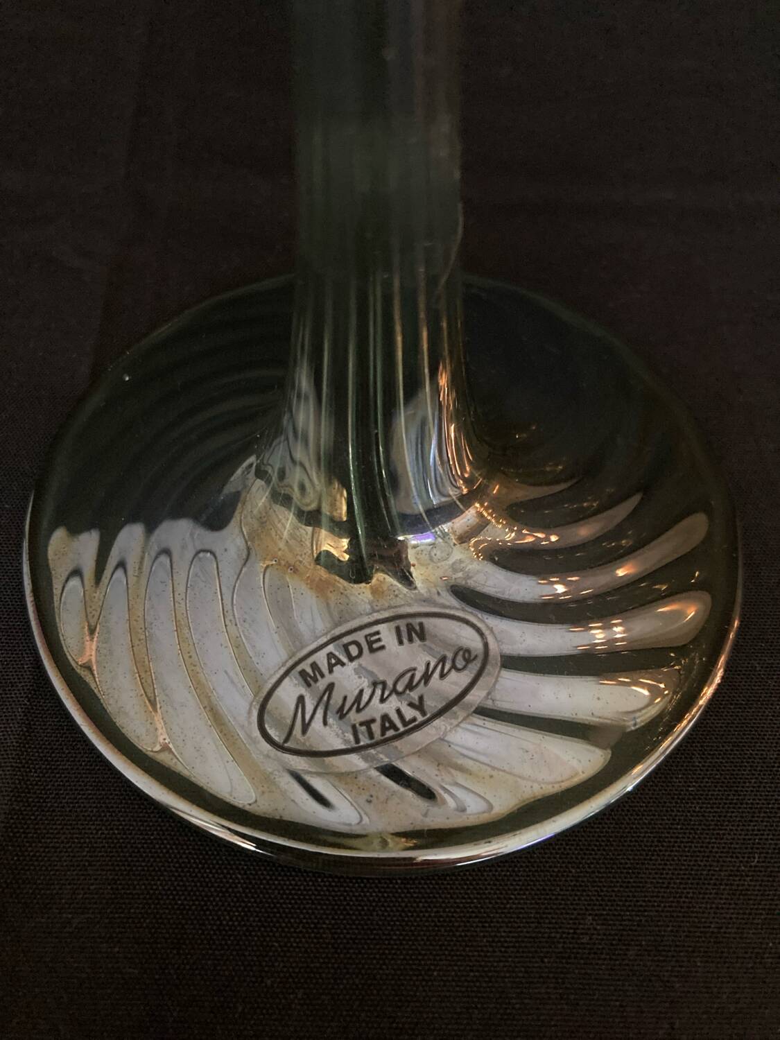 Taly Murano glass arum vase