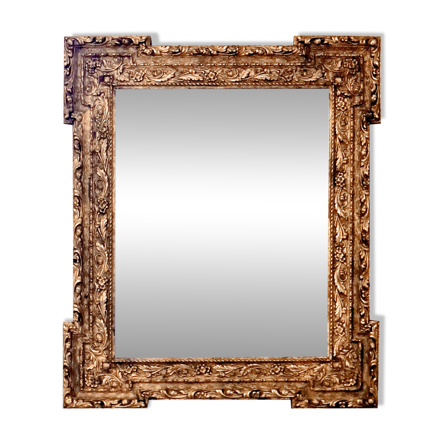 Antique gilded mirror "Ambroise" – timeless elegance and poetry