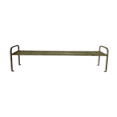 Antique metal bench