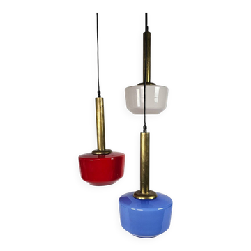 Chandelier Cascade - Vistosi - lampe suspendue - Italie - années 1970