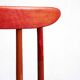 Red Fanett chair by Tapiovaara