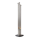 Sculptural lamp - coat rack in steel and marble, Italian, Space Age, Decorative