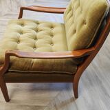 Two mid century armchairs