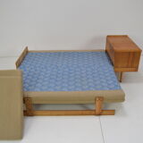 Mid-century Sofa or Daybed by Drevotvar/1970's.