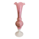 Vase in opalescent glass paste