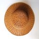 Braided wicker hat