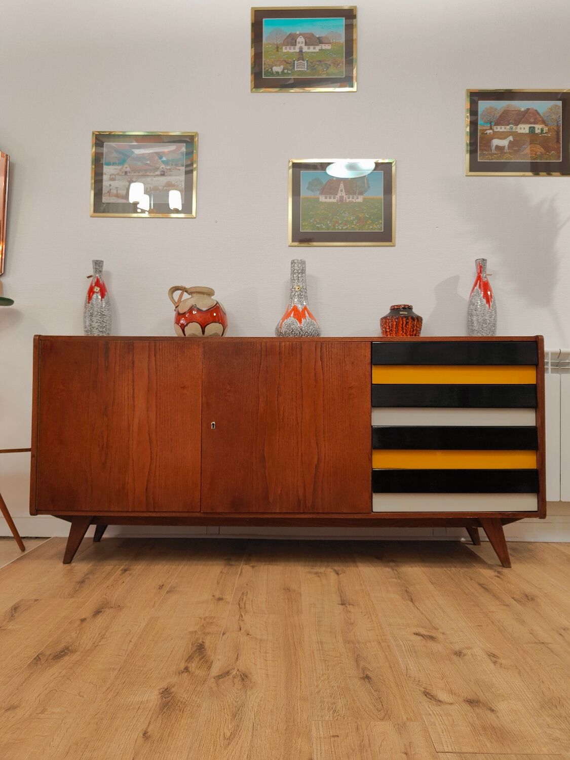 Enfilade U460 Yellow by Jiri Jiroutek for Interior Praha 1960
