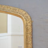 Early victorian giltwood wall mirror