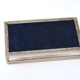 Silver metal box, 50s