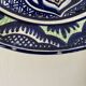 Spanish ceramic plate signed