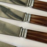 Set of 12 Pradel cheese knives