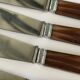 Set of 12 Pradel cheese knives