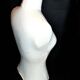 Buste mannequin vitrine vintage en mousse - Buste couturière déco