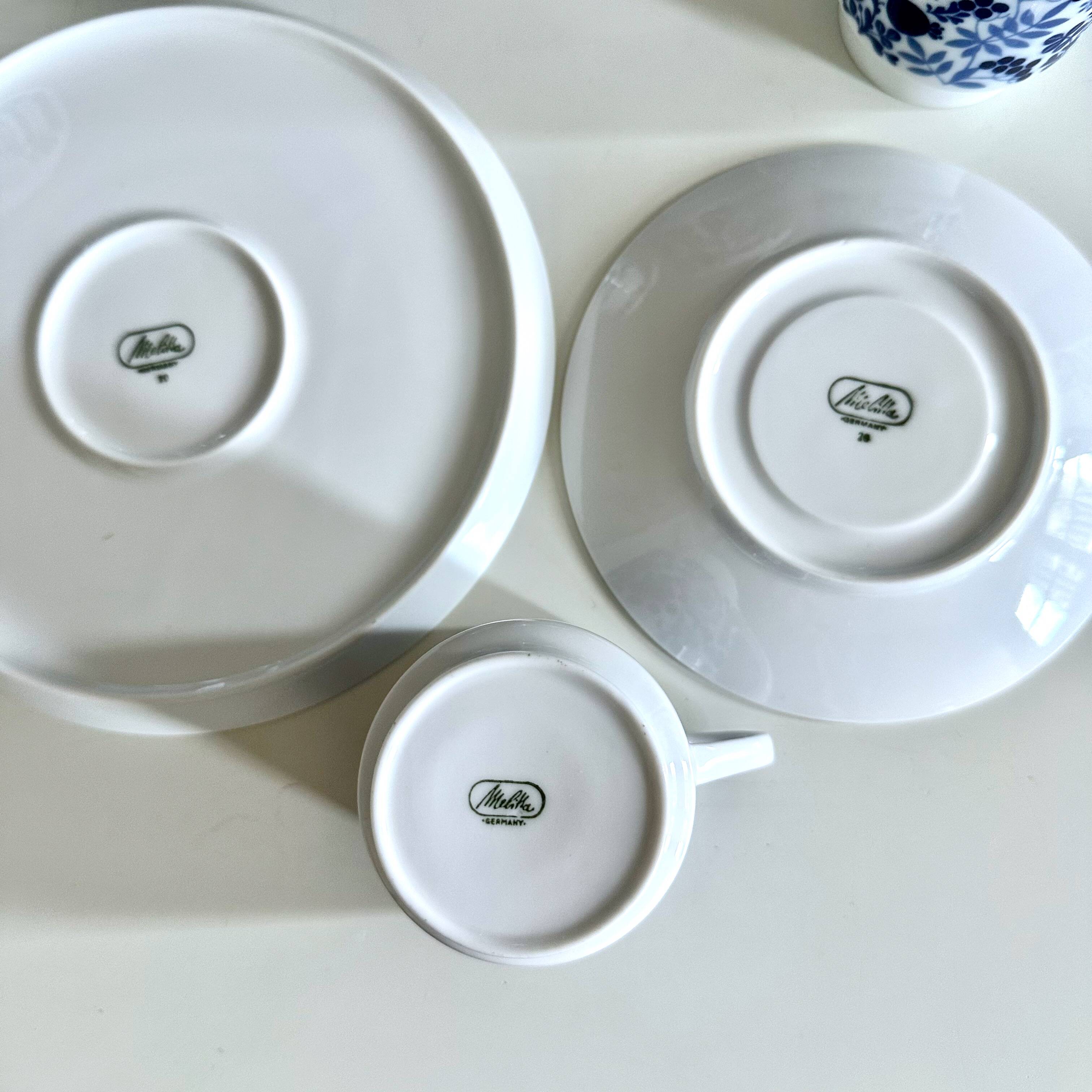 Melitta Hamburg “Blütenspiel” Dinnerware Set for 6 – Jupp Ernst