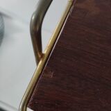 Doors revised brass and wood