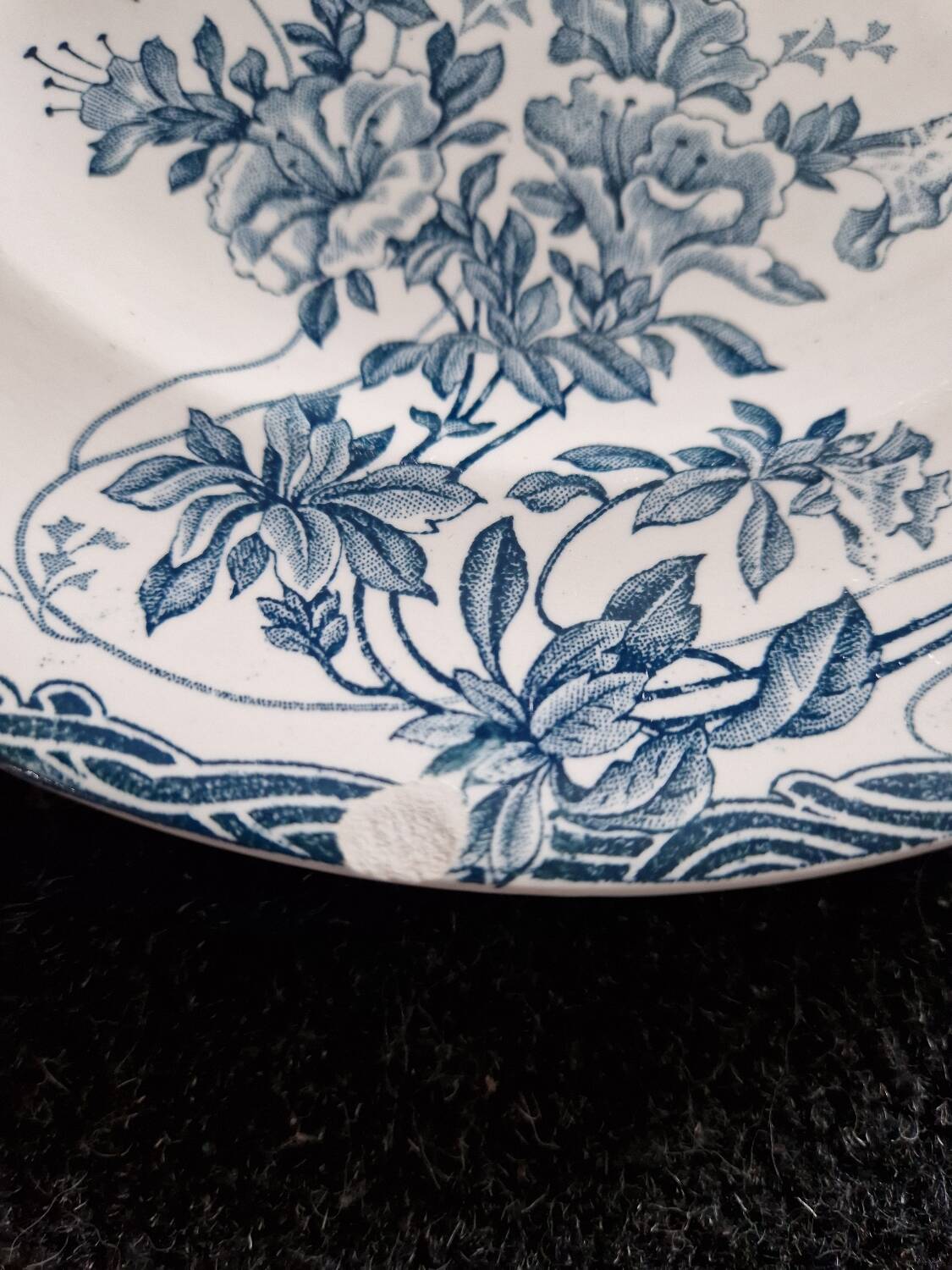 13 Longwy Azaleas dinner plates