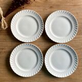 4 Aynsley England dessert plates
