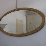 Empire style oval mirror