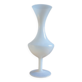 White opaline vase