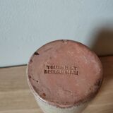 Vintage glazed stoneware spicy pot stamped