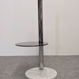 Space age side table or end table, France circa 1970.