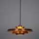 Danish vintage copper lamp from 1960s