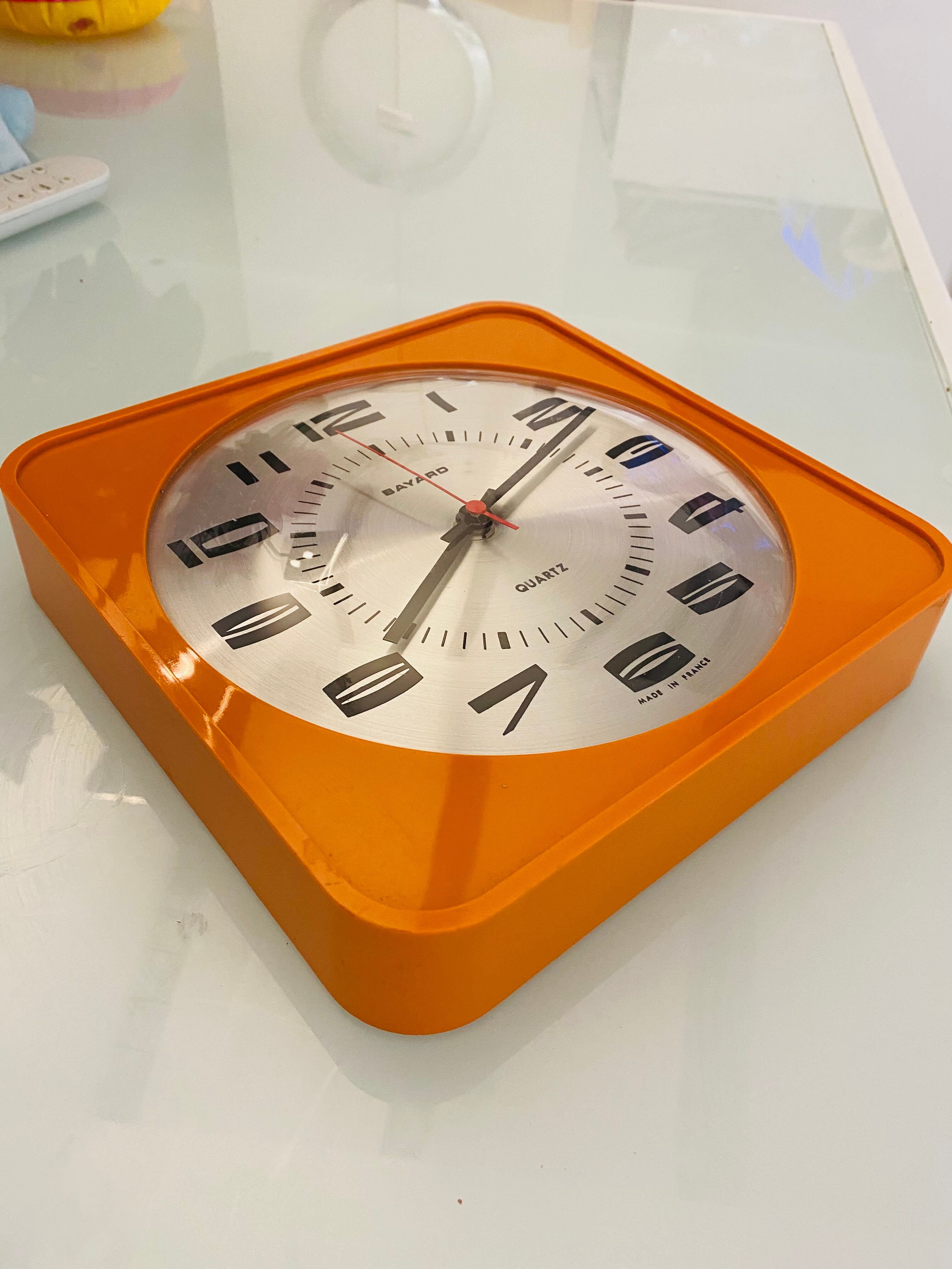 Vintage Bayard wall clock