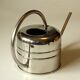 Stainless steel watering can, complete usuable, vintage from the 1970s