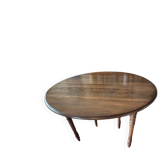 Solid cherry wood drop-leaf table
