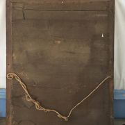 Miroir ancien en merisier 73x55cm