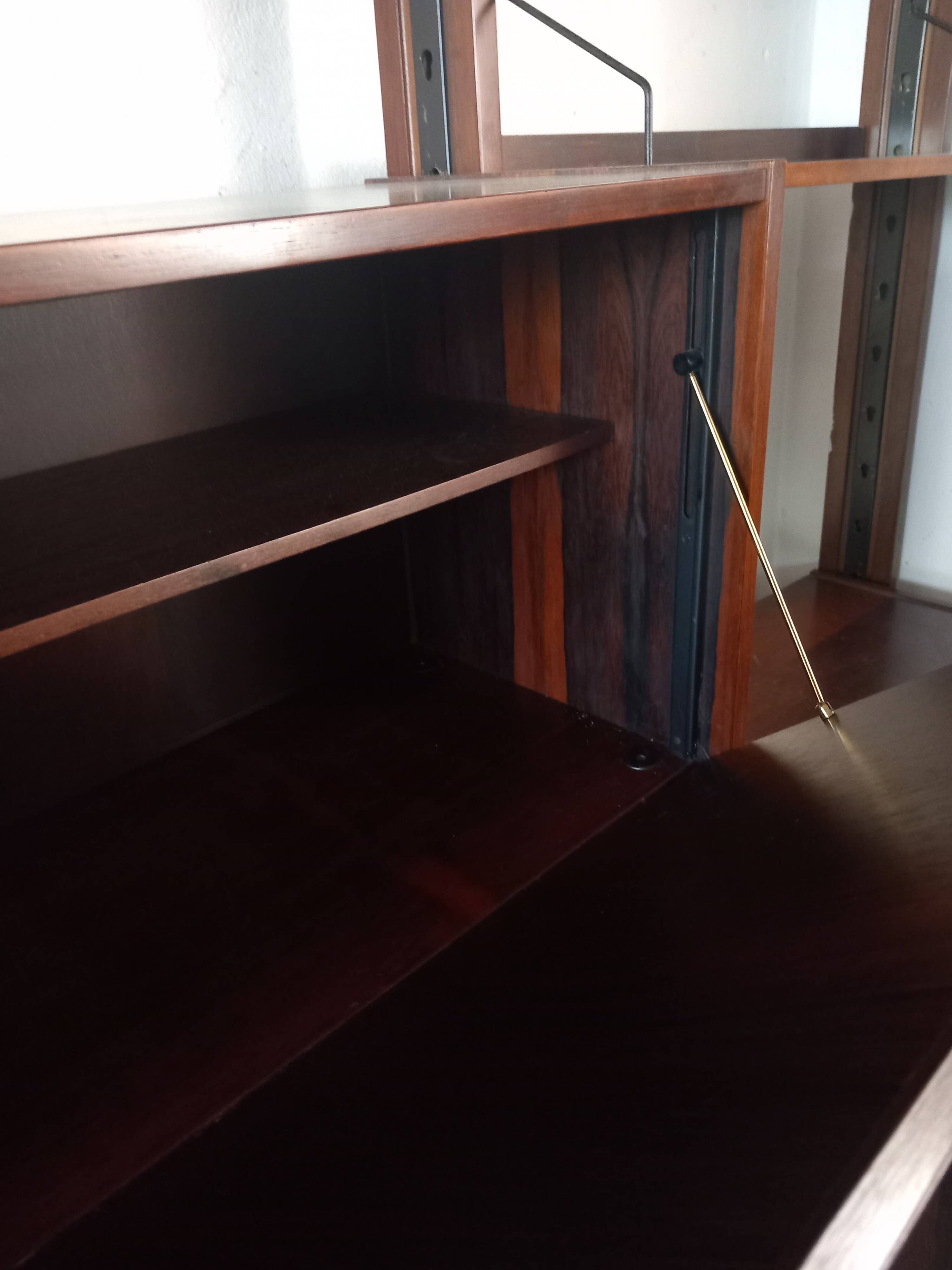 Italian Wall Bookcase by Industria Mobili Barovero – Selex Series, 60s