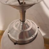 Art Deco opaline globe pendant light