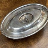 Ercuis silver-plated sauceboat from the french navy