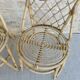 Paire de chaises en rotin Louis Sognot