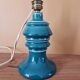 Green ceramic lamp base