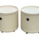 Vintage Componibili bedside tables by Anna Castelli for Kartell set of two