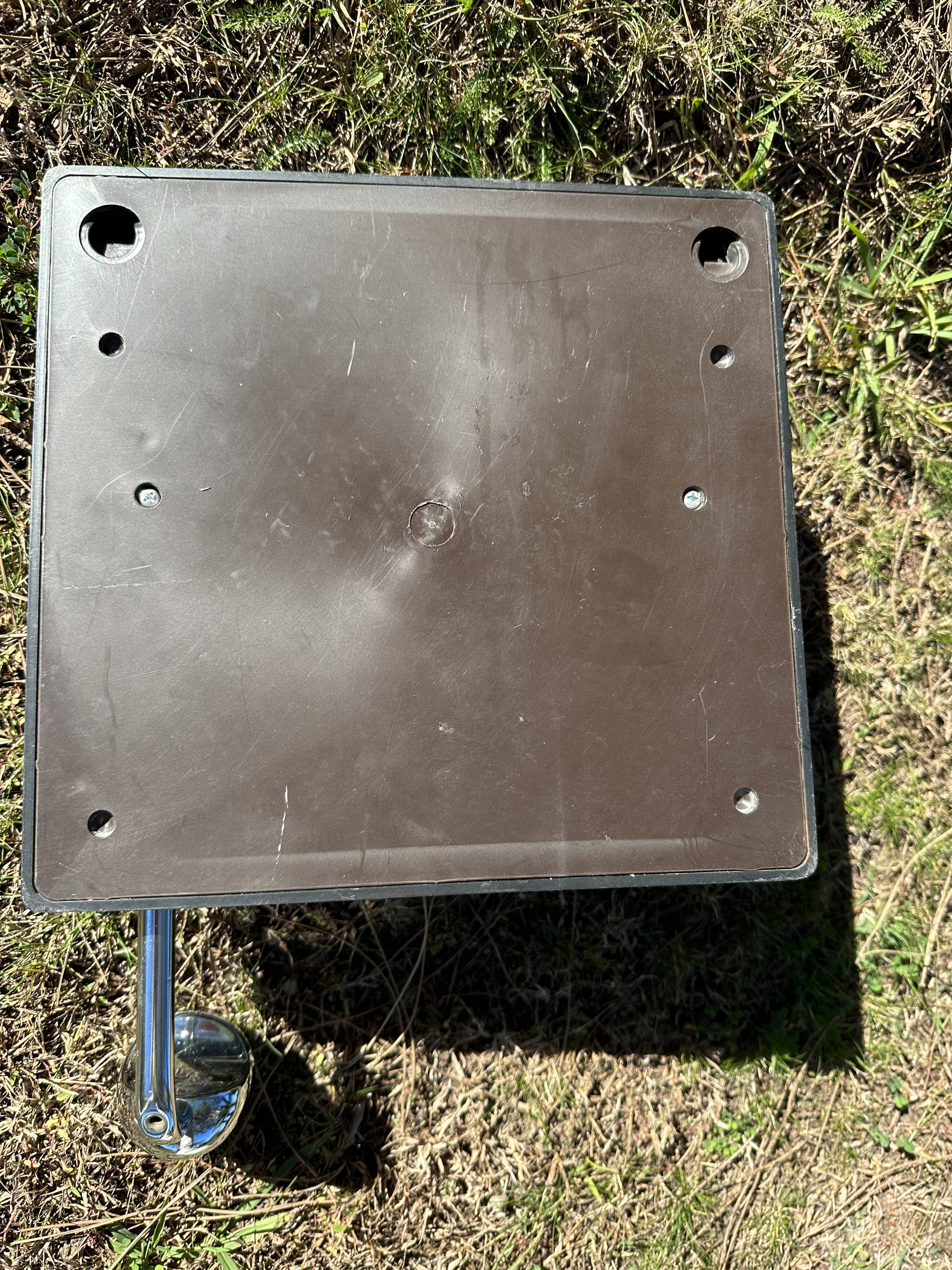 Large bakelite coat hook and mirror from the 70s