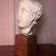 Bust, head of a young man - reproduction from the museum of Sens