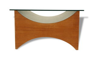 Table basse en bois et