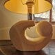 Stone sculptural lamp by Albert Tormos, France