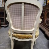 Pair of armchairs cabriolet louis xv