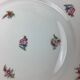 6 flat plates porcelain Limoges France