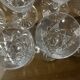 12 Baccarat crystal glasses stamped model Epron H 12.2 cm
