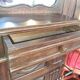 Breton carved wood cloakroom, 1930