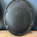 Oval frame - floral canvas