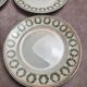 Set of 8 dessert plates Saint-Amand Hamage model Marceau – antique earthenware