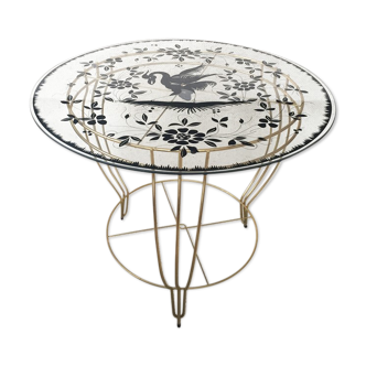 Table low hollywood regency décor 'phoenix', 1950