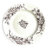 HB&Cie round dish in iron earth