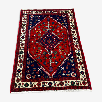 Persian wool carpet, certified